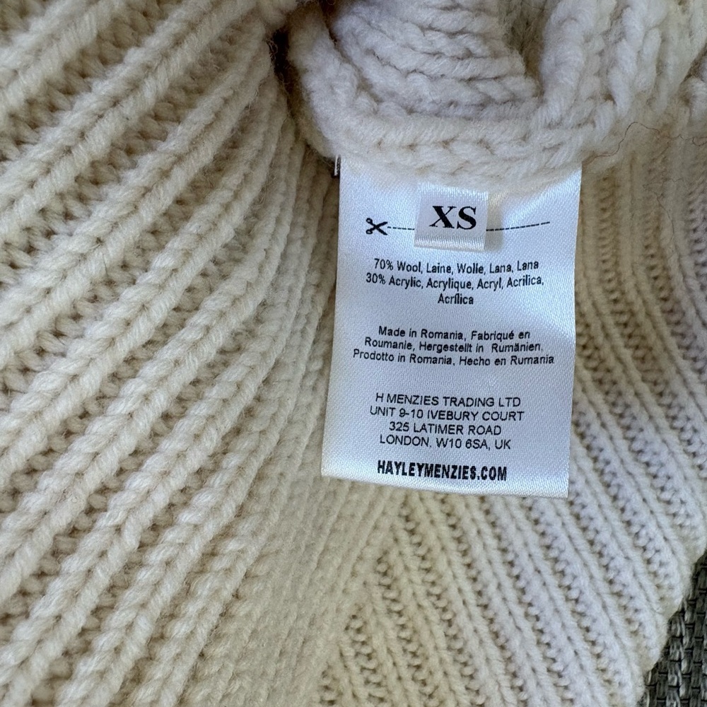 Hayley Menzies Cream Floral Cardigan - Picture 7 of 9